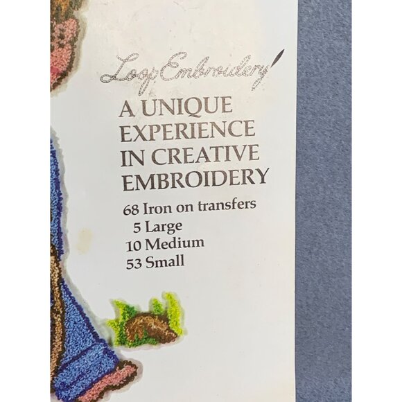 Jonell's Transfer Patterns Embroidery 68 Iron on Transfers book No 505 - Picture 2 of 12